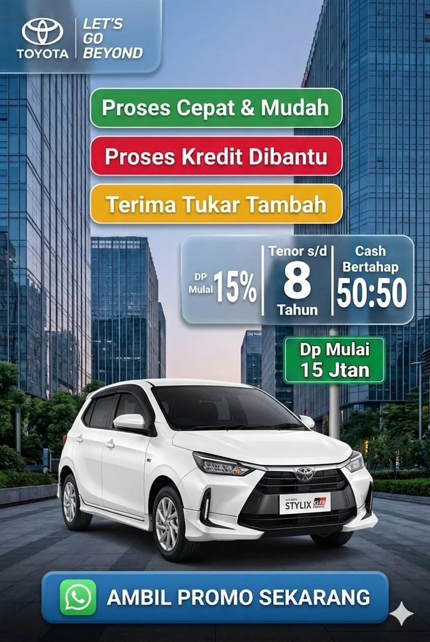 Promo Toyota Agya Bandung