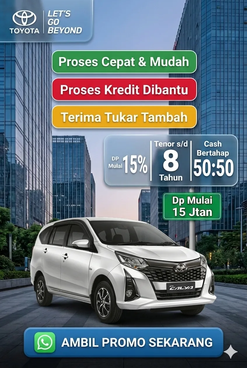 Promo Toyota Calya Bandung