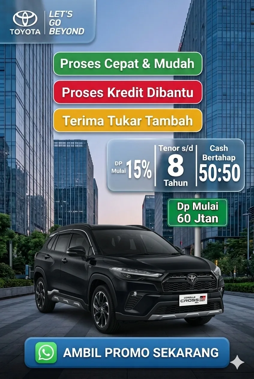 Promo Toyota Cross GR Bandung