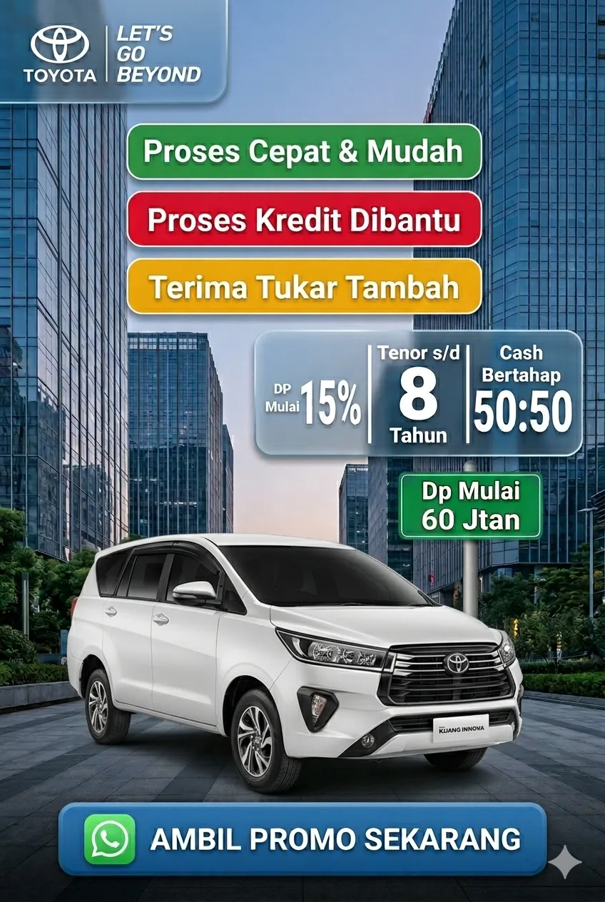 Promo Toyota Kijang Innova Bandung