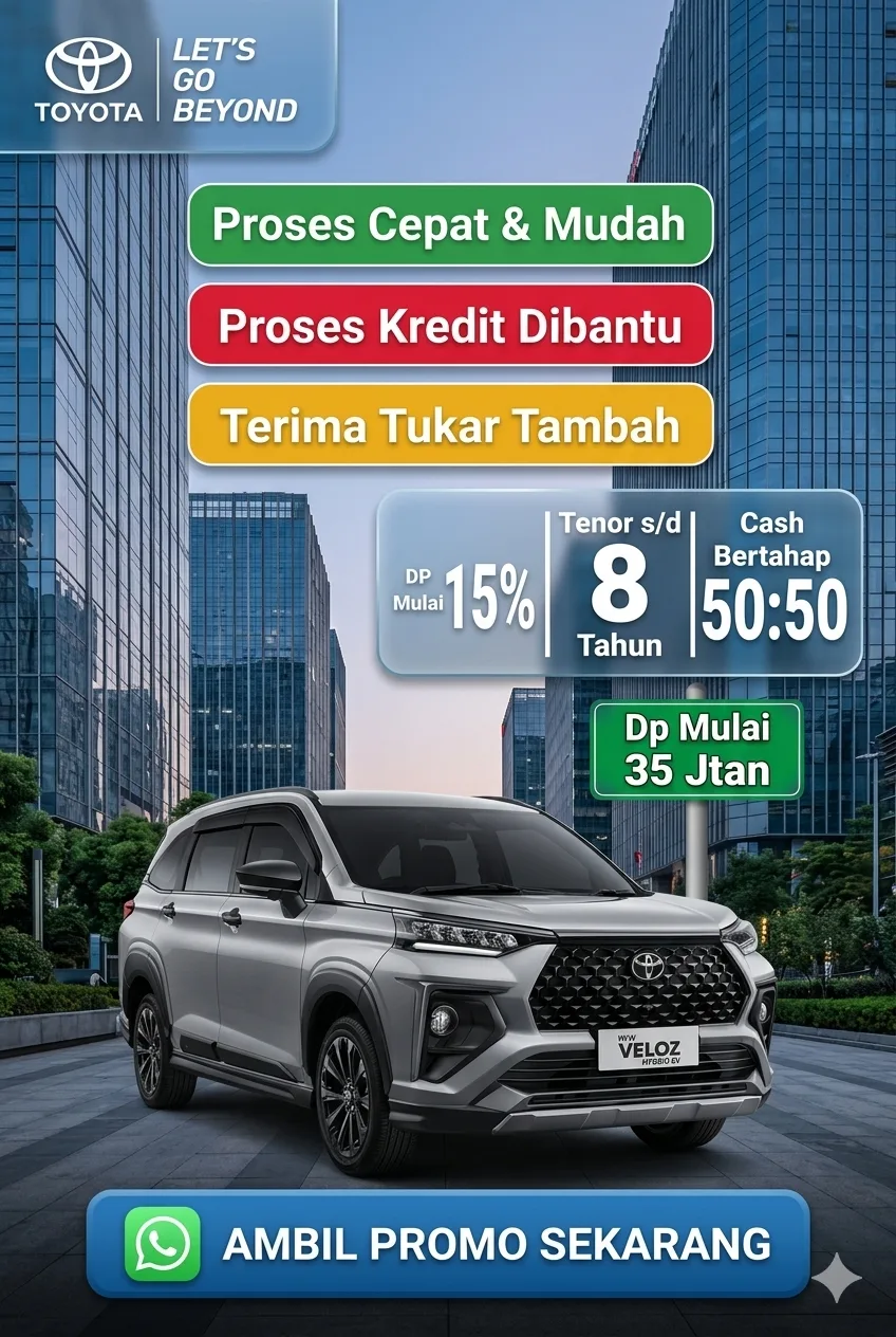 Promo Toyota Veloz Bandung